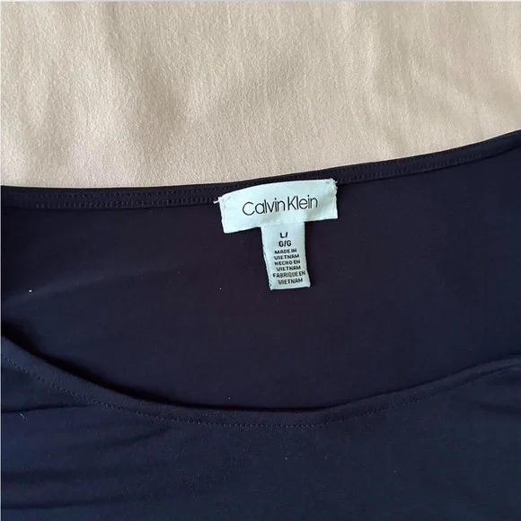 calvin klein navy top - Picture 2 of 2